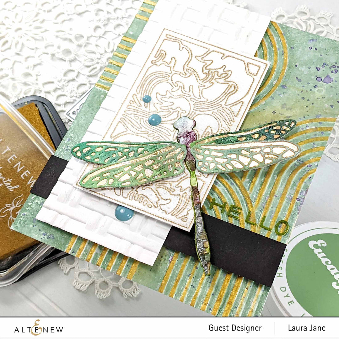 Part A-Glitz Art Craft Co.,LTD Embossing Folder Arches 3D Embossing Folder