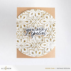 Blooming Doily Charm 3D Embossing Folder