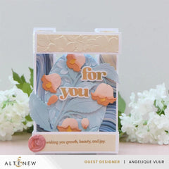 Blooming Doily Charm 3D Embossing Folder