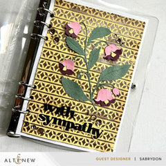 Blooming Doily Charm 3D Embossing Folder