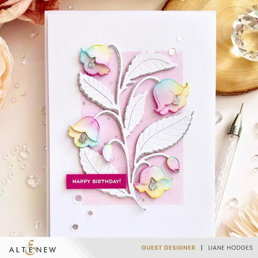 Blooming Doily Charm 3D Embossing Folder