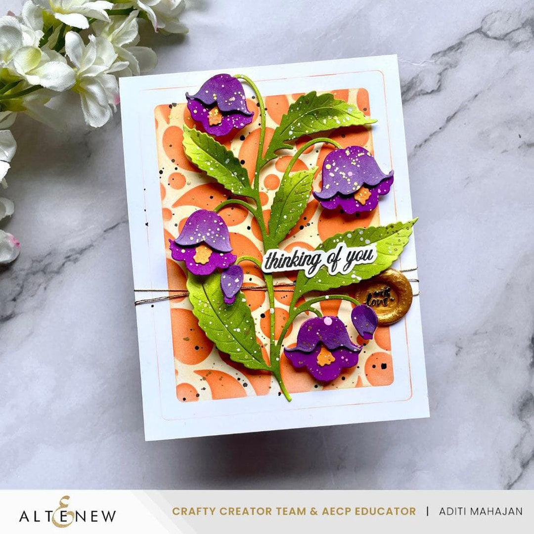 Blooming Doily Charm 3D Embossing Folder
