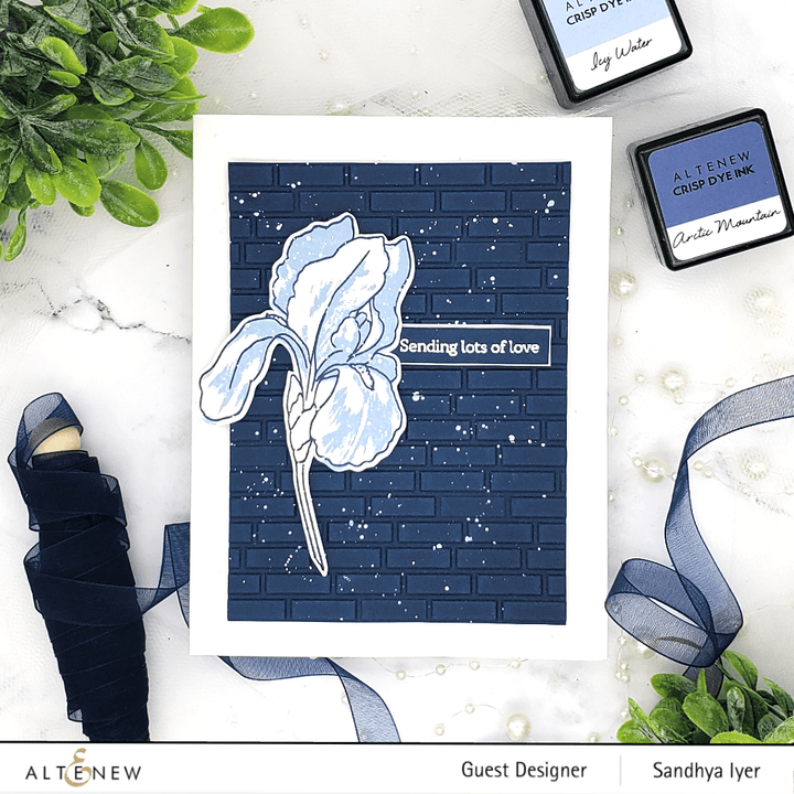 Part A-Glitz Art Craft Co.,LTD Embossing Folder Brick Wall 3D Embossing Folder