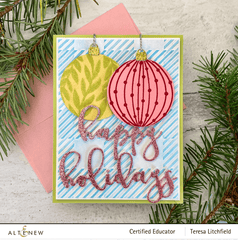 Part A-Glitz Art Craft Co.,LTD Embossing Folder Buffalo Plaid 3D Embossing Folder
