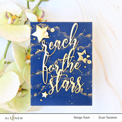 Part A-Glitz Art Craft Co.,LTD Embossing Folder Cloudy Day 3D Embossing Folder
