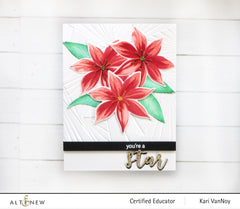 Part A-Glitz Art Craft Co.,LTD Embossing Folder Cross Weaves 3D Embossing Folder
