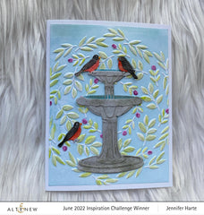 Part A-Glitz Art Craft Co.,LTD Embossing Folder Delicate Wreath 3D Embossing Folder