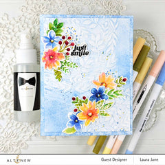 Part A-Glitz Art Craft Co.,LTD Embossing Folder Delicate Wreath 3D Embossing Folder