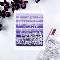 Part A-Glitz Art Craft Co.,LTD Embossing Folder Diamond Stars 3D Embossing Folder
