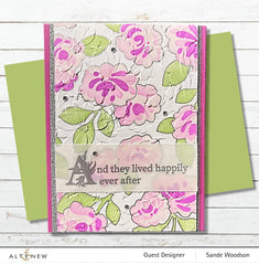 Part A-Glitz Art Craft Co.,LTD Embossing Folder Flower Bed 3D Embossing Folder