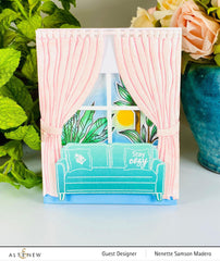 Part A-Glitz Art Craft Co.,LTD Embossing Folder Folded Drapes 3D Embossing Folder