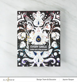 Part A-Glitz Art Craft Co.,LTD Embossing Folder Folk Art Motif 3D Embossing Folder