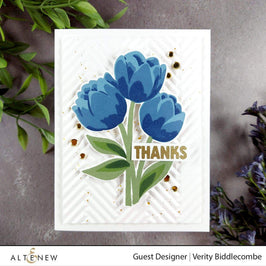 Part A-Glitz Art Craft Co.,LTD Embossing Folder Herringbone Tiles 3D Embossing Folder