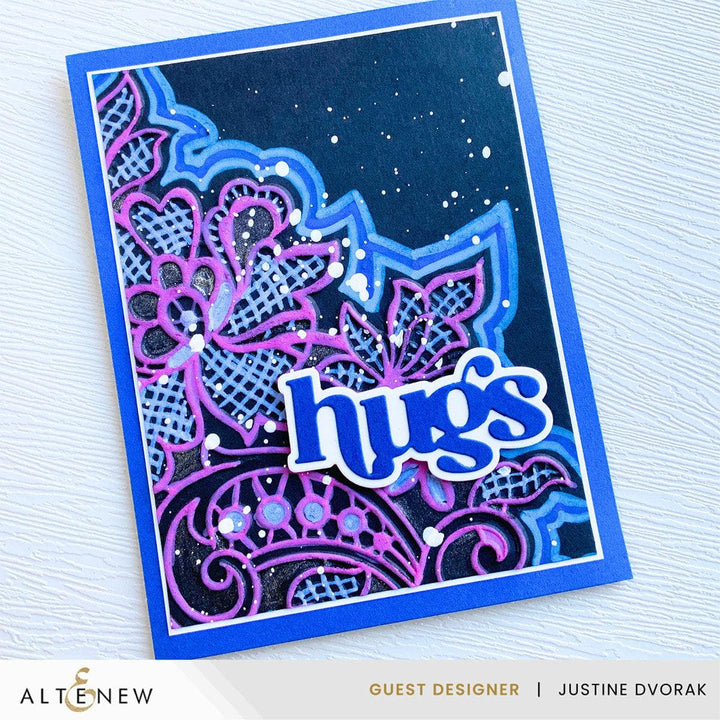 Lace 3D Embossing Folder
