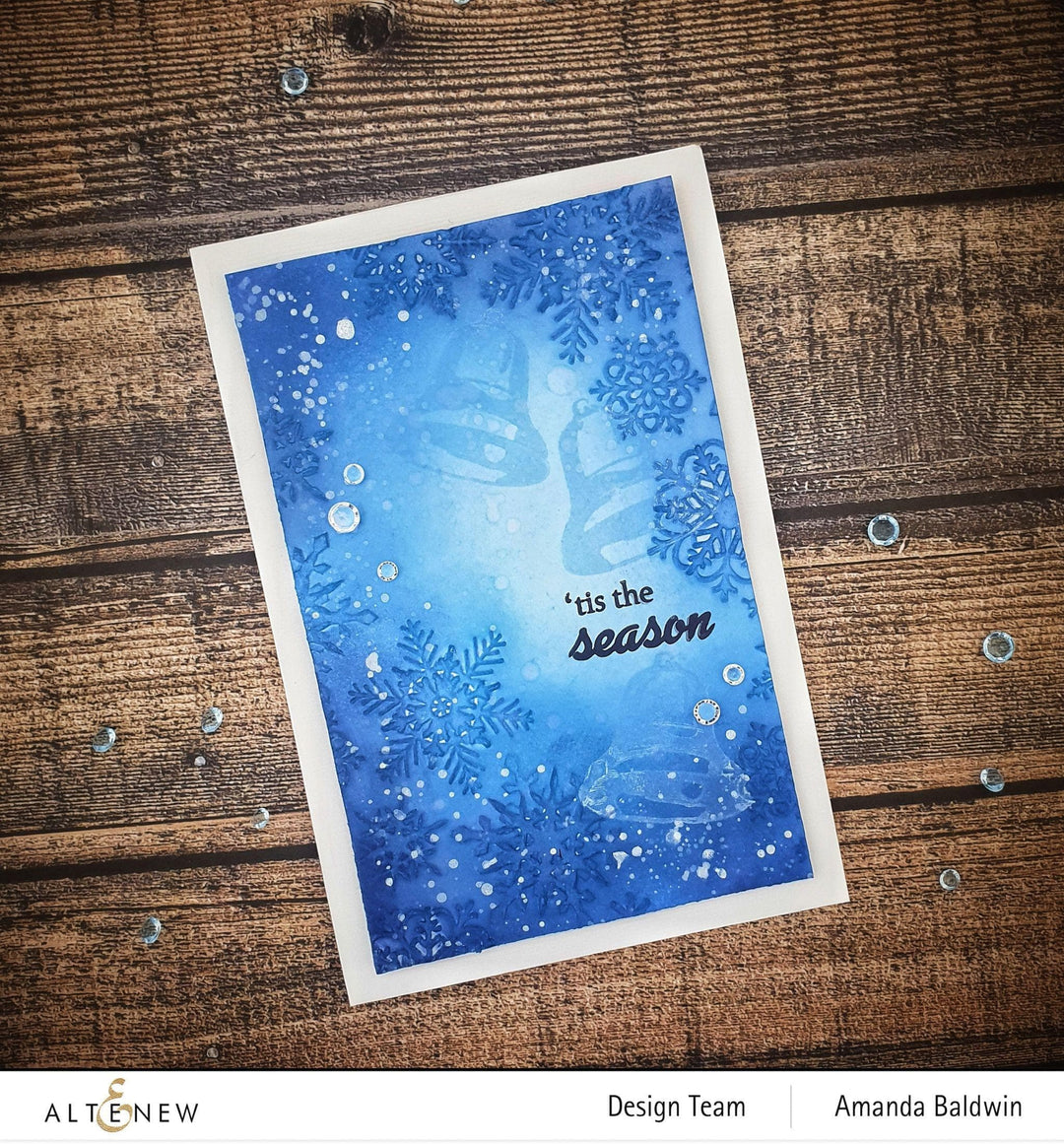 Part A-Glitz Art Craft Co.,LTD Embossing Folder Layered Snowflakes 3D Embossing Folder