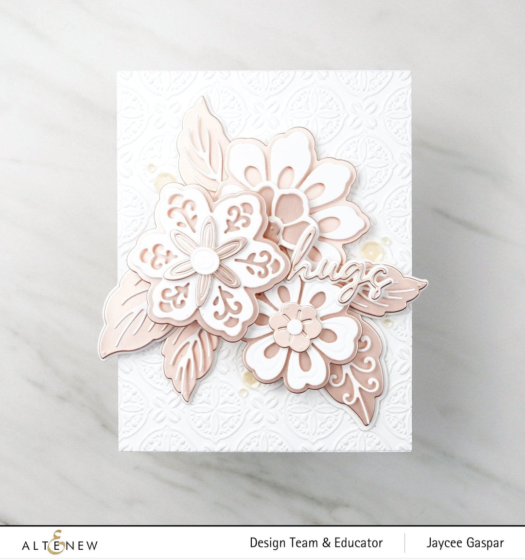 Part A-Glitz Art Craft Co.,LTD Embossing Folder Luxurious Motifs 3D Embossing Folder