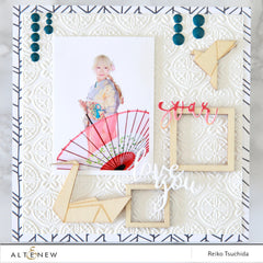 Part A-Glitz Art Craft Co.,LTD Embossing Folder Luxurious Motifs 3D Embossing Folder