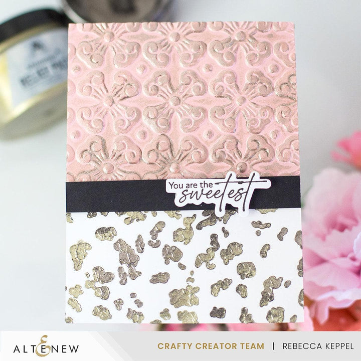 Ornate Emblems 3D Embossing Folder