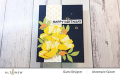 Part A-Glitz Art Craft Co.,LTD Embossing Folder Playful Circles 3D Embossing Folder