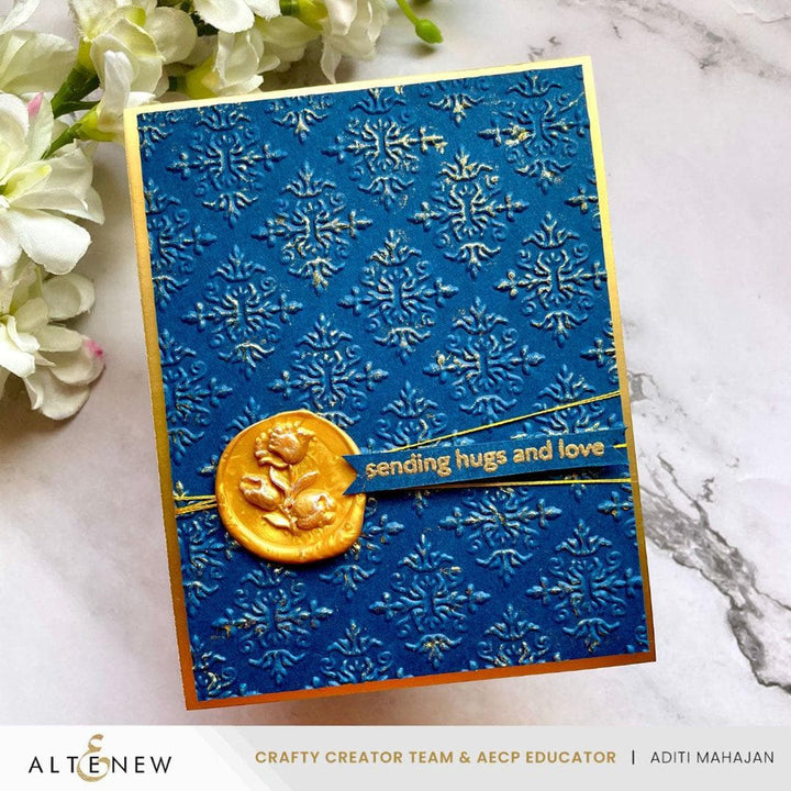 Royal Brocade 3D Embossing Folder