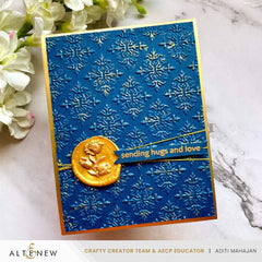 Royal Brocade 3D Embossing Folder