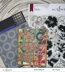 Part A-Glitz Art Craft Co.,LTD Embossing Folder Starburst 3D Embossing Folder