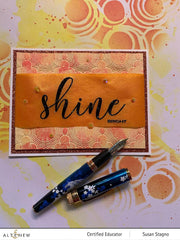 Part A-Glitz Art Craft Co.,LTD Embossing Folder Starburst 3D Embossing Folder