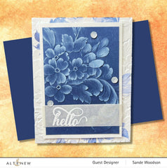 Part A-Glitz Art Craft Co.,LTD Embossing Folder Sylvan Baroque 3D Embossing Folder