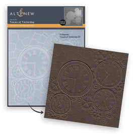 Traces of Yesterday 3D Embossing Folder