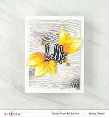 Part A-Glitz Art Craft Co.,LTD Embossing Folder Tree Bark 3D Embossing Folder