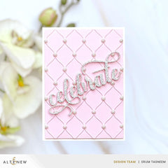 Tufted Elegance 3D Embossing Folder