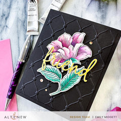 Tufted Elegance 3D Embossing Folder