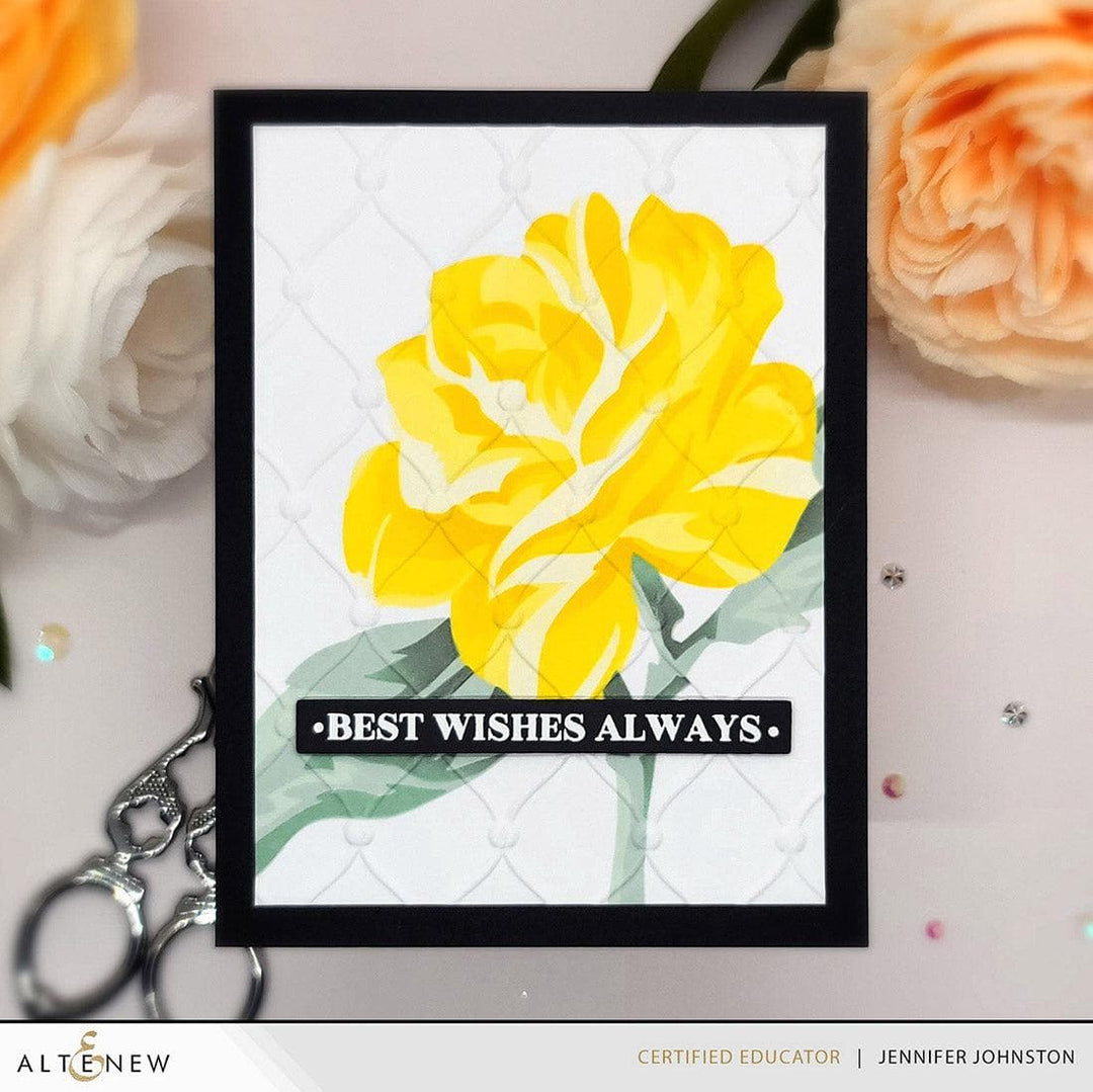 Tufted Elegance 3D Embossing Folder