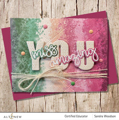 Part A-Glitz Art Craft Co.,LTD Embossing Folder Waffled Diamonds 3D Embossing Folder