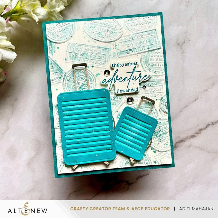 Wanderlust 3D Embossing Folder