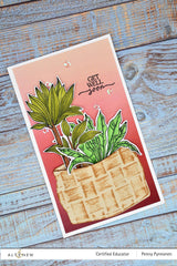 Part A-Glitz Art Craft Co.,LTD Embossing Folder Woven Basket 3D Embossing Folder