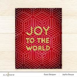 Part A-Glitz Art Craft Co.,LTD Embossing Folder Geo Diamonds 3D Embossing Folder