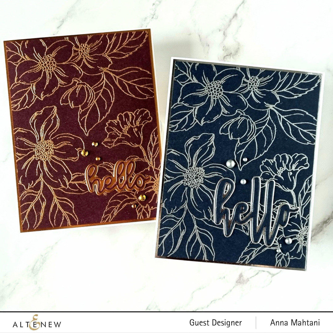 Altenew Embossing Powder Bundle Antique Gold & Silver Embossing Powder Bundle