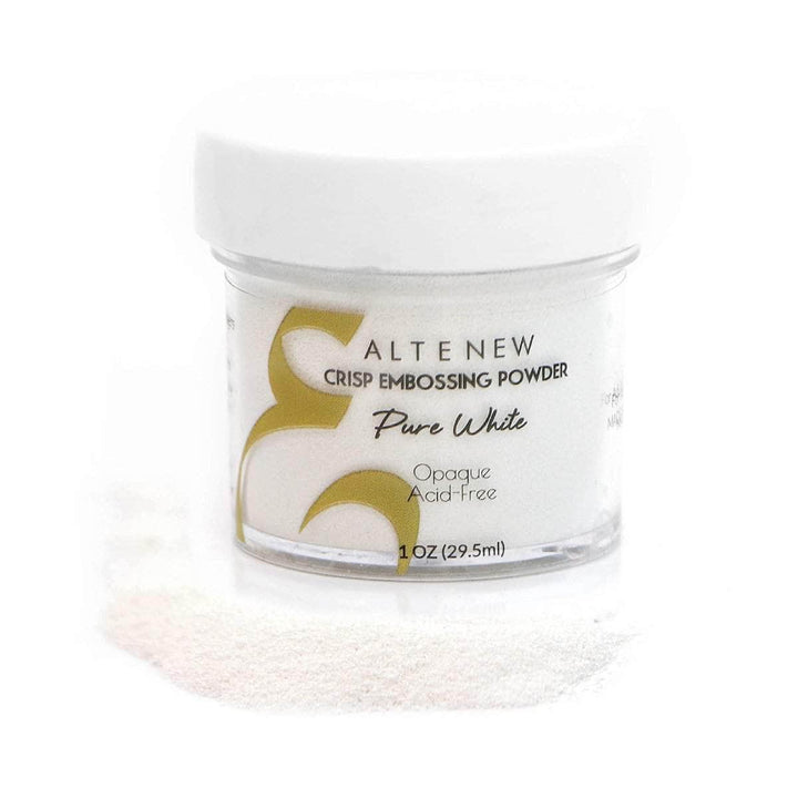 Stewart Superior Embossing Powder Pure White Crisp Embossing Powder