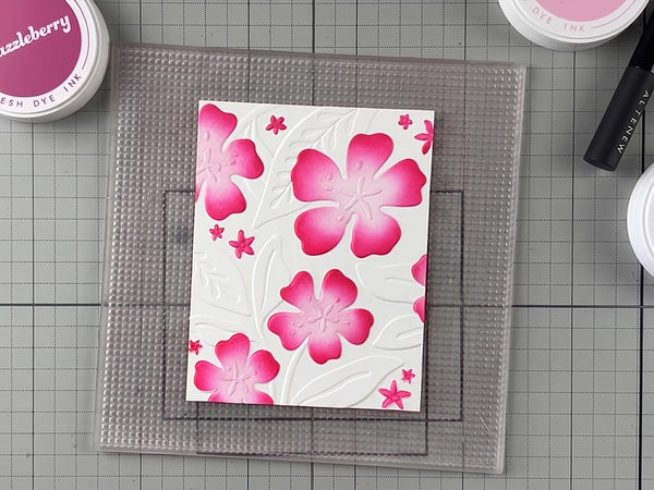 Add details to the raised design using ink, watercolors, or markers.
