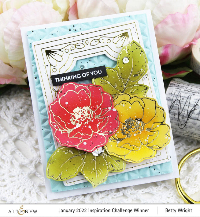 Altenew Hot Foil Plate & Die Bundle Adorned Frame Complete Bundle