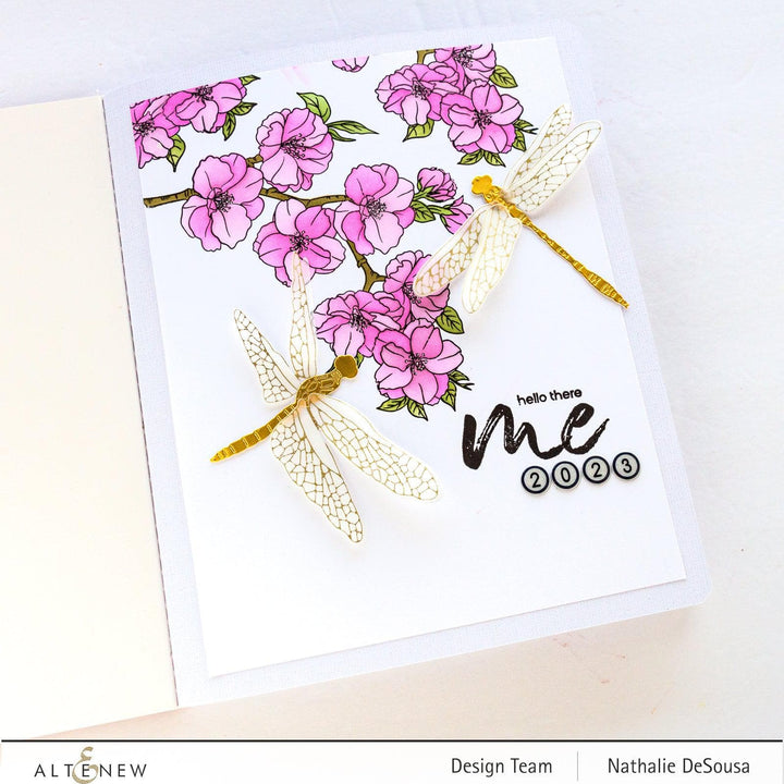 Altenew Stamp & Die Bundle Delicate Dragonflies