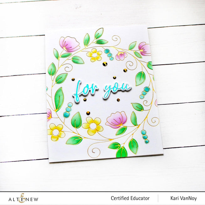Altenew Hot Foil Plate & Die Bundle Sweet Sentiments Hot Foil Plate & Die Bundle