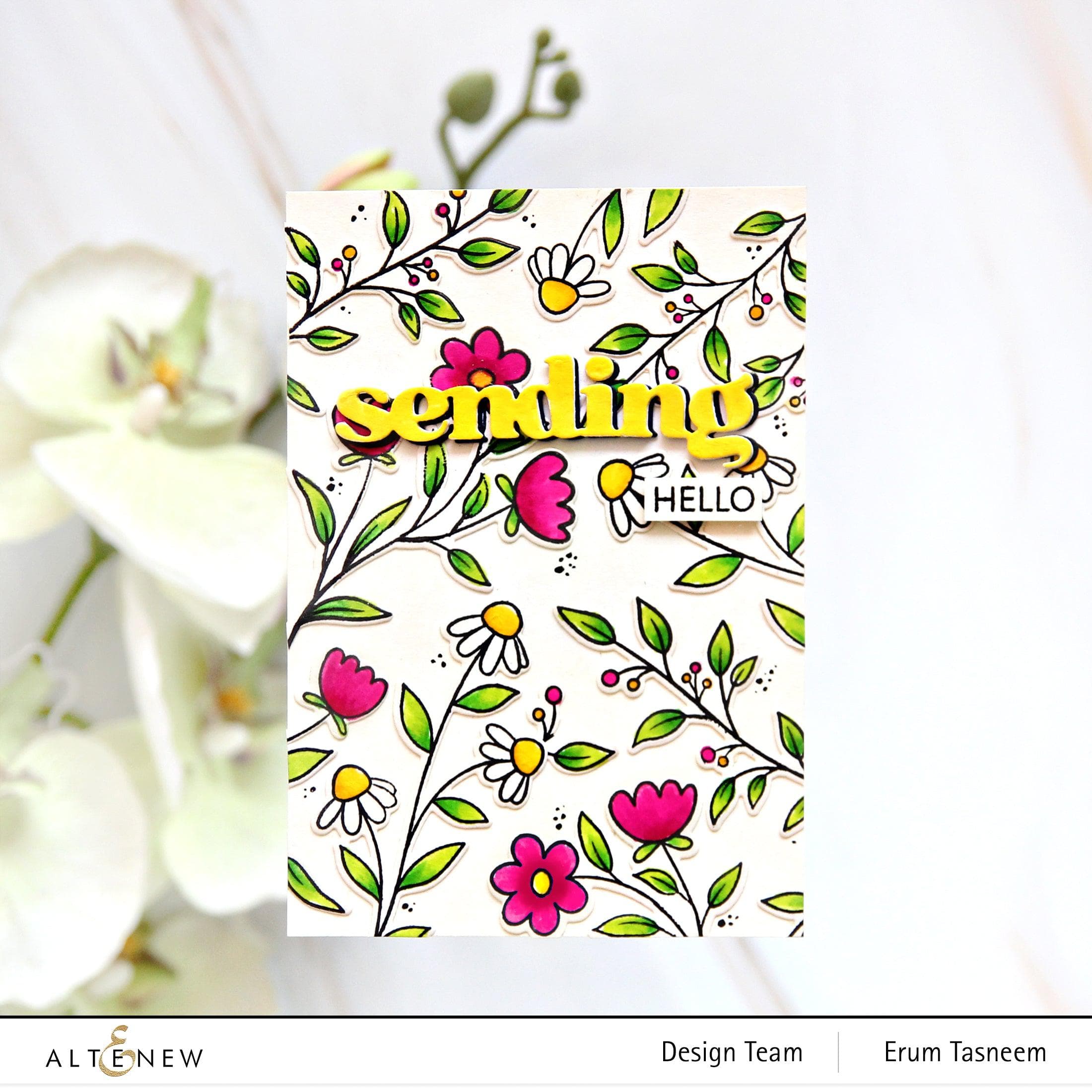 Altenew Hot Foil Plate & Die Bundle Versatile Greetings 2