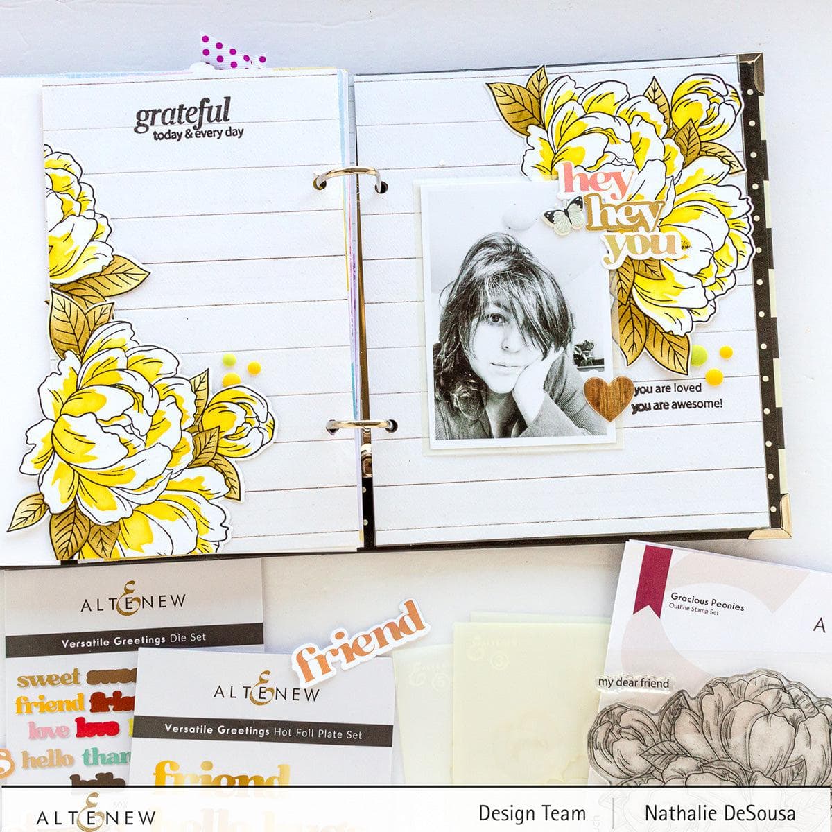 Altenew Hot Foil Plate & Die Bundle Versatile Greetings Complete Bundle
