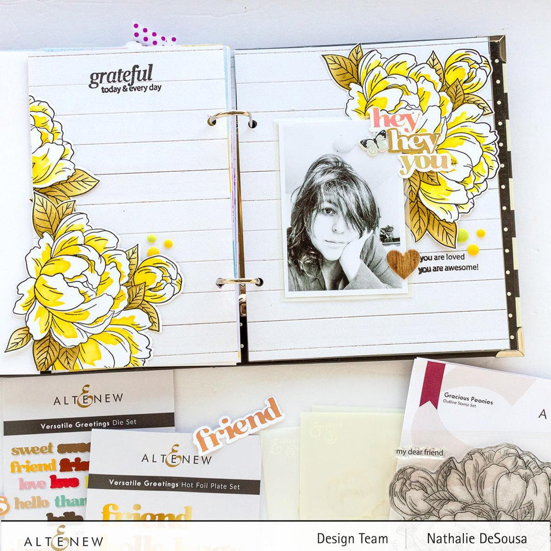 Altenew Hot Foil Plate & Die Bundle Versatile Greetings Complete Bundle