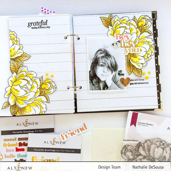 Altenew Hot Foil Plate & Die Bundle Versatile Greetings Complete Bundle