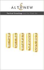Altenew Stamp & Die Bundle Vertical Greetings