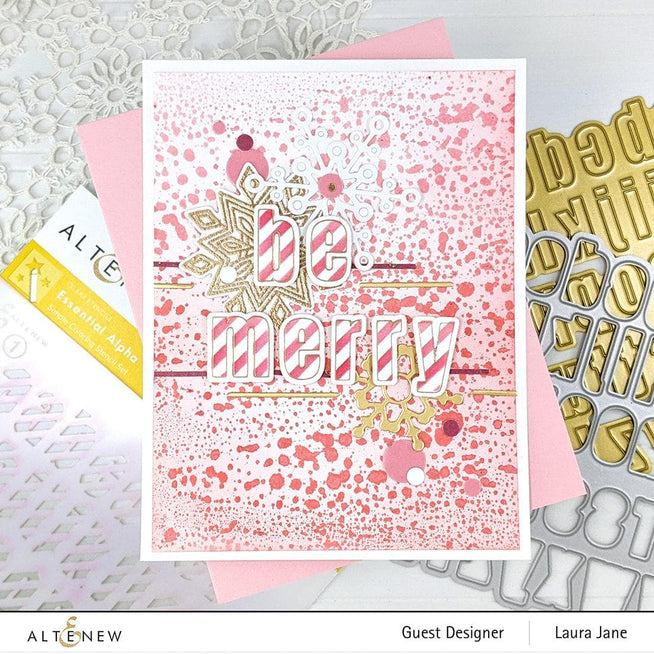 Part A-Glitz Art Craft Co.,LTD Hot Foil Plate Essential Alpha Hot Foil Plate