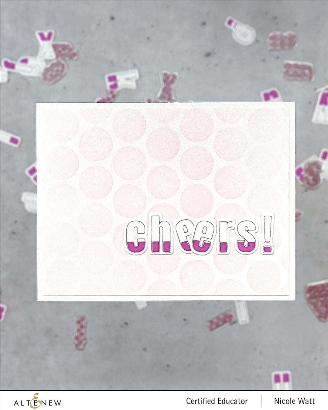 Part A-Glitz Art Craft Co.,LTD Hot Foil Plate Essential Alpha Hot Foil Plate
